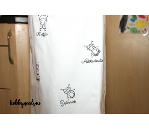 Stickserie - Strichmännchen Kindergarten Kinder